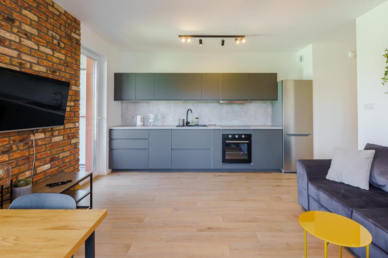 コウォブジェクWyspa Solna Apartament Luxアパートメント エクステリア 写真